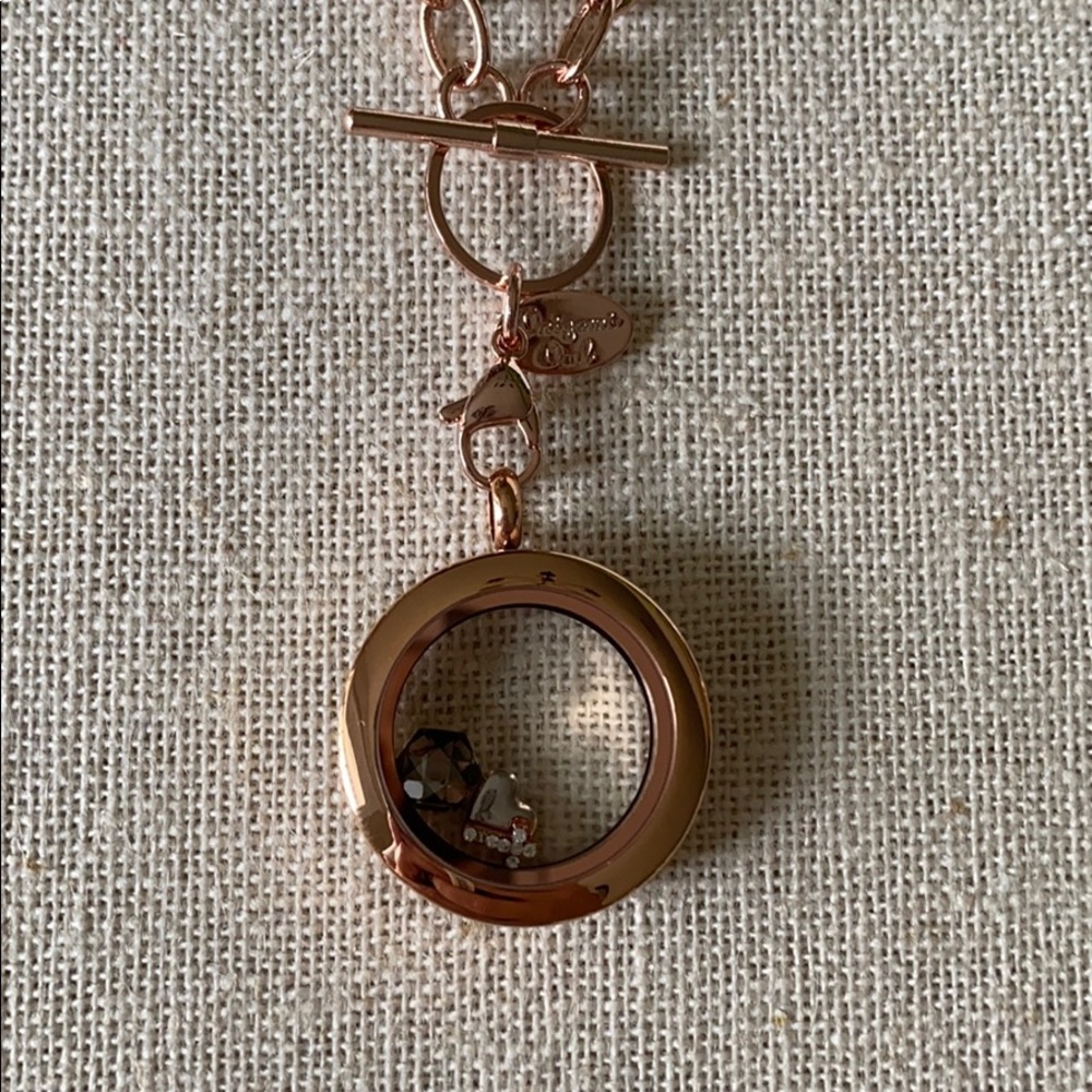 Origami Owl Locket Charms Necklace Set